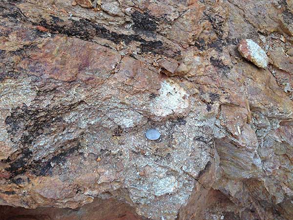 quartzite altéré